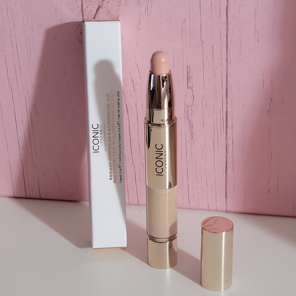 ICONIC LONDON Radiant Concealer & Brightening Duo WARM FAIR 2-in-1